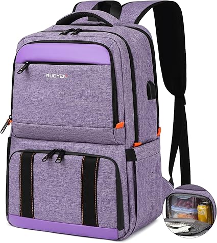 Diebstahlsicherer Reiserucksack Mit Lunchfach