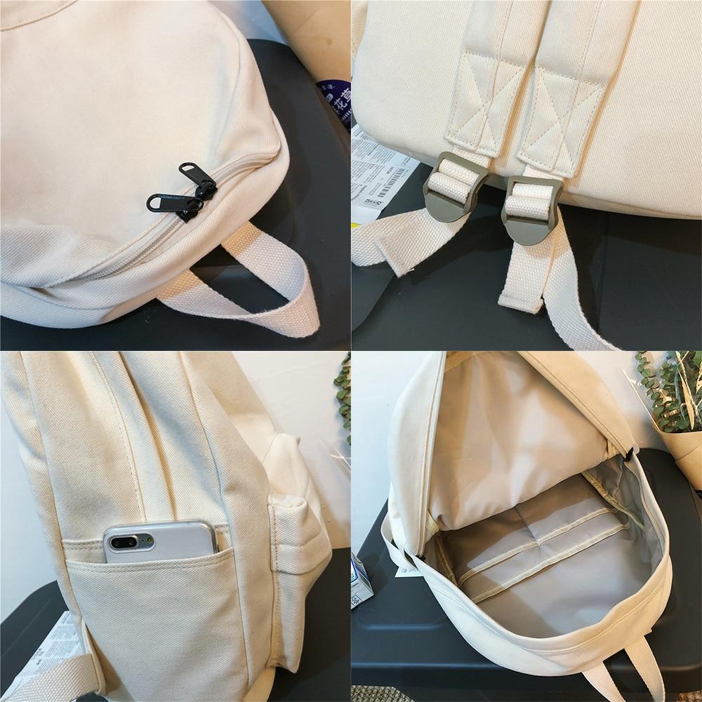 Schulrucksack Aus Segeltuch | Praktisch Und stilvoll