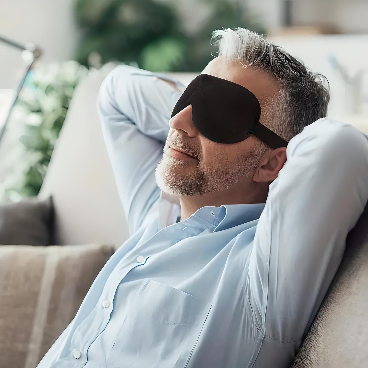 Memory Foam Reise Schlafmaske für Komfort