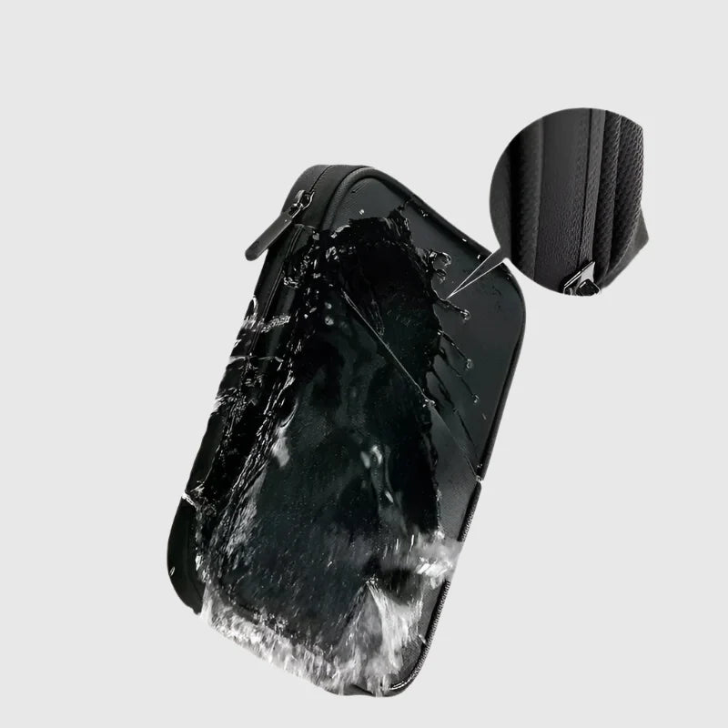 Wasserdichte Reisebrieftasche Mit Mehreren Reißverschlussfächern