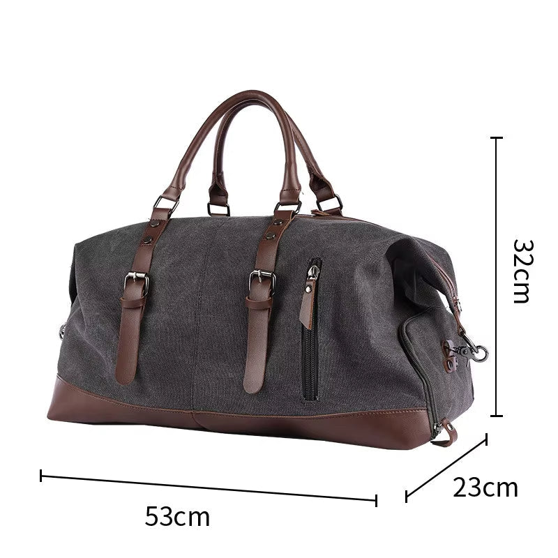 Große Kapazität Canvas Travel Duffle Tasche