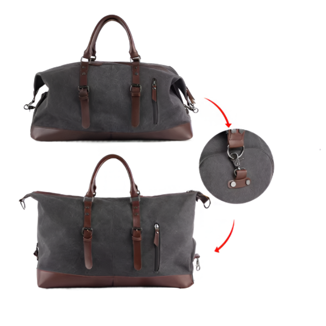 Große Kapazität Canvas Travel Duffle Tasche