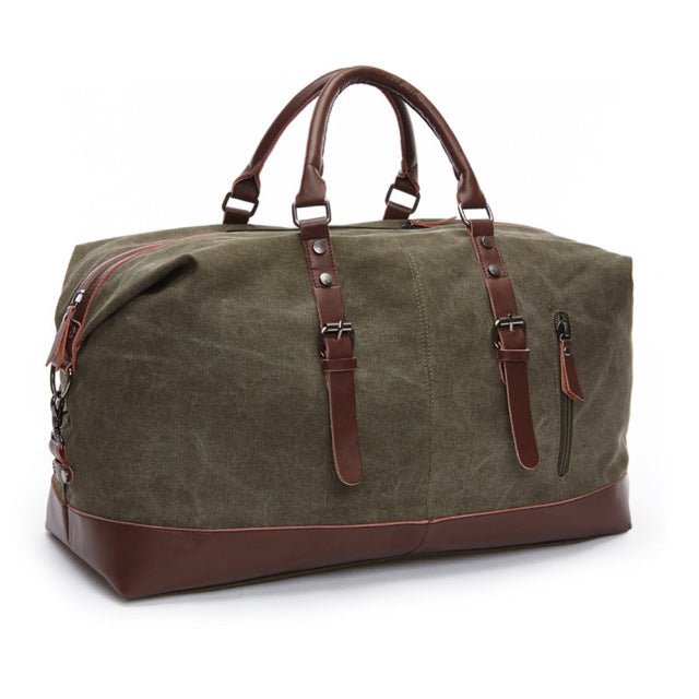 Canvas Large Weekender Duffle Reisetasche