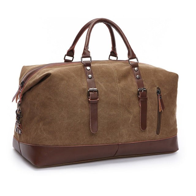 Canvas Large Weekender Duffle Reisetasche